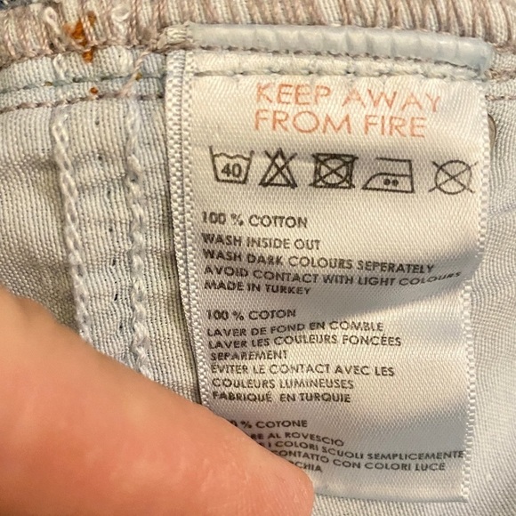 BDG 25 (0 US) Mom Jeans Urban Outfitters High Rise Frayed Hems Women’s - Picture 10 of 13